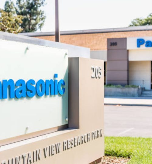 Sep 26, 2020 Mountain View / CA / USA - Panasonic headquarters in Silicon Valley; Panasonic Corporation is a major Japanese multinational electronics company